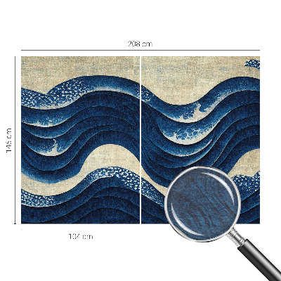 Dekoratívna fototapeta na stenu Oceánske formy