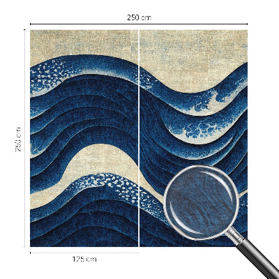 Dekoratívna fototapeta na stenu Oceánske formy