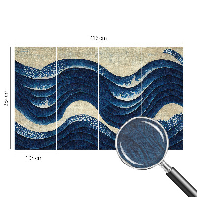 Dekoratívna fototapeta na stenu Oceánske formy