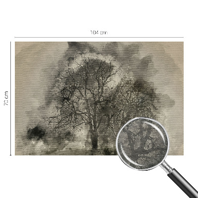 Moderná fototapeta Tajomné stromy