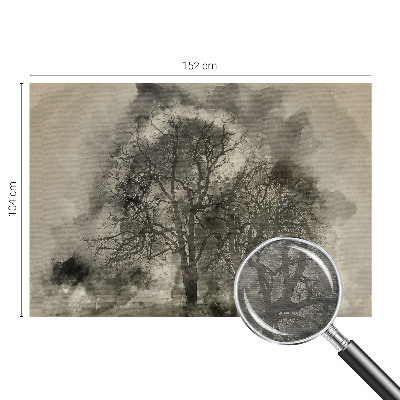 Moderná fototapeta Tajomné stromy