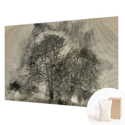 Moderná fototapeta Tajomné stromy