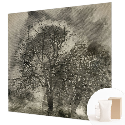 Moderná fototapeta Tajomné stromy