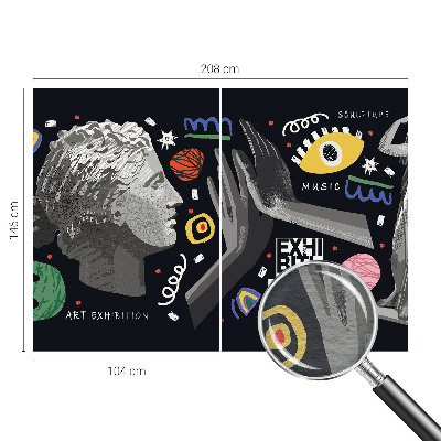 Fototapeta na mieru do obývačky Farebná výstava