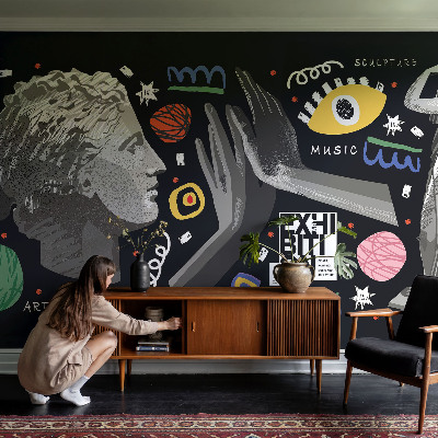 Fototapeta na mieru do obývačky Farebná výstava