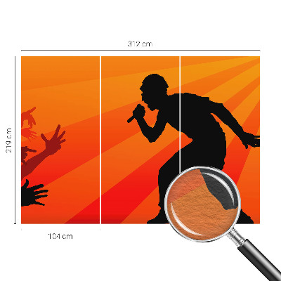 Tapeta Rytmická scéna