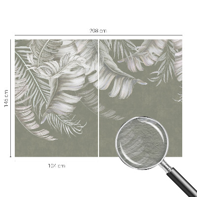 Fototapeta na mieru Jemné listy