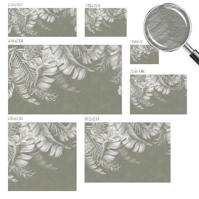 Fototapeta na mieru Jemné listy