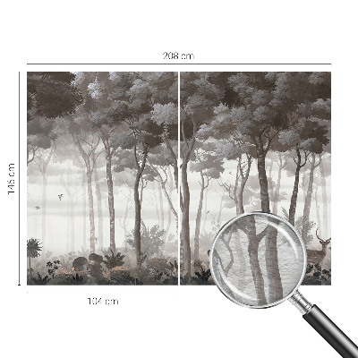 Vliesová tapeta Lesná mágia