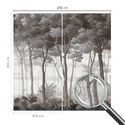 Vliesová tapeta Lesná mágia