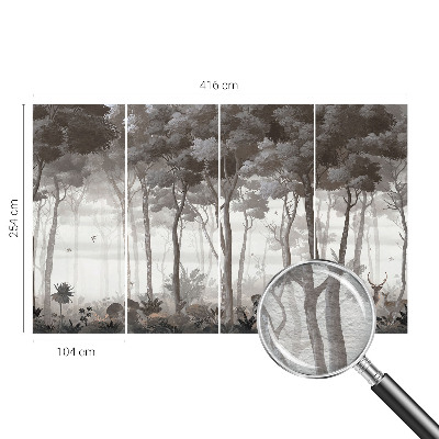 Vliesová tapeta Lesná mágia