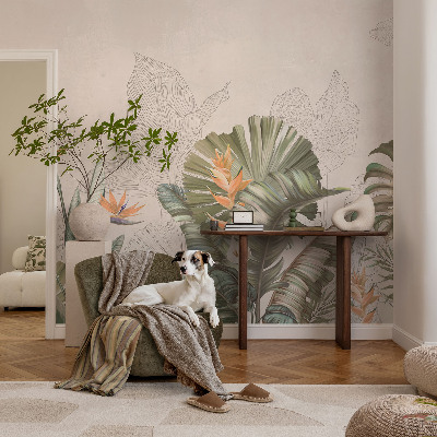 Fototapeta do obývačky Tropické kvety