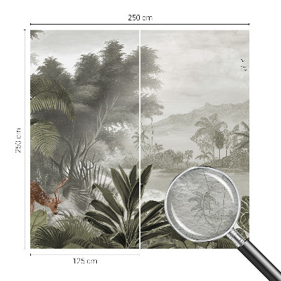 Vliesová fototapeta do obývačky Tropická oáza