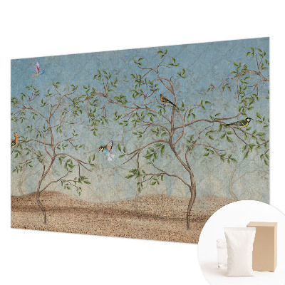 Fotografická tapeta vliesová Vtáky v stromoch