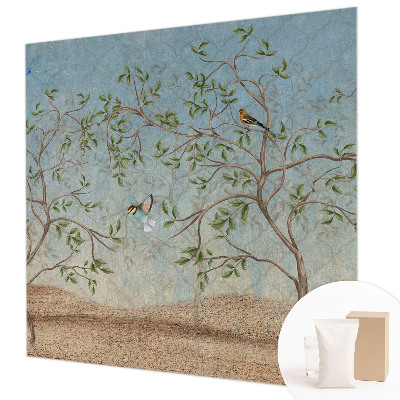 Fotografická tapeta vliesová Vtáky v stromoch
