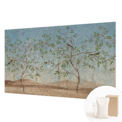 Fotografická tapeta vliesová Vtáky v stromoch