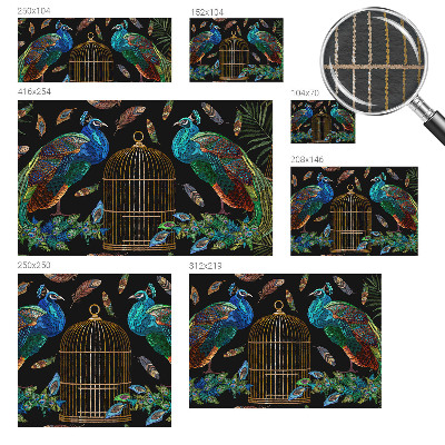 Fototapeta na mieru Obrázok páva