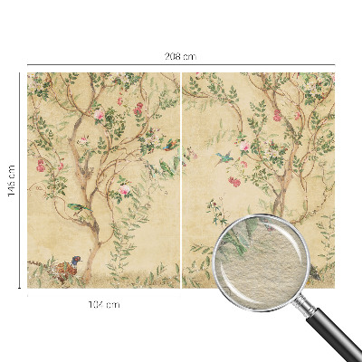 Vliesová fototapeta s potlačou Kvetinové akcenty