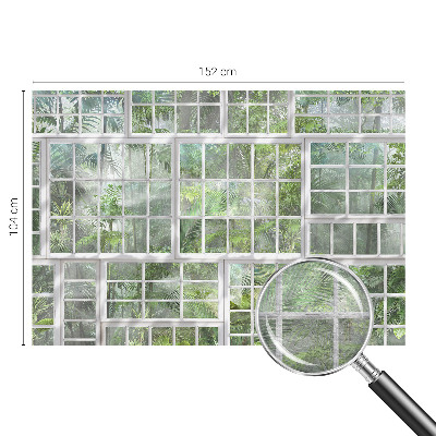 Fototapeta na mieru do obývačky Zelený les