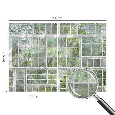 Fototapeta na mieru do obývačky Zelený les