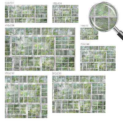 Fototapeta na mieru do obývačky Zelený les