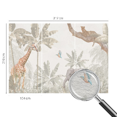 Fototapeta na mieru do spálne Tropická oáza