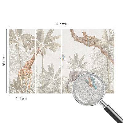 Fototapeta na mieru do spálne Tropická oáza