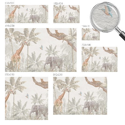 Fototapeta na mieru do spálne Tropická oáza