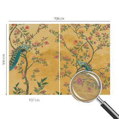 Luxusná tapeta Pávy