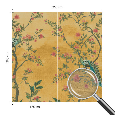 Luxusná tapeta Pávy