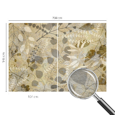 Tapeta na stenu Listy vetvičky