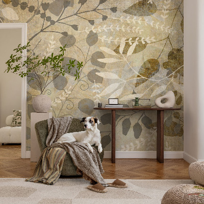 Tapeta na stenu Listy vetvičky