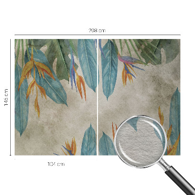 Vliesová fototapeta Tropické kvety