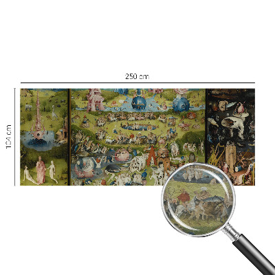 Vliesová fototapeta na stenu Tajná záhrada