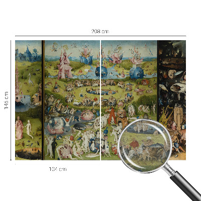 Vliesová fototapeta na stenu Tajná záhrada