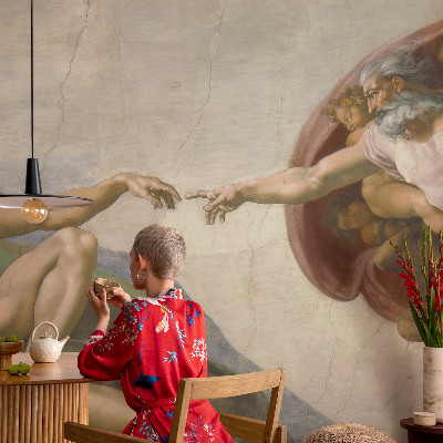 Fototapeta na mieru Duchovný kontakt