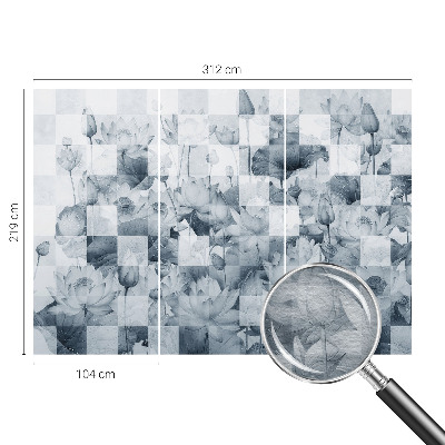 Vliesová fototapeta pre deti Lotosové kvety