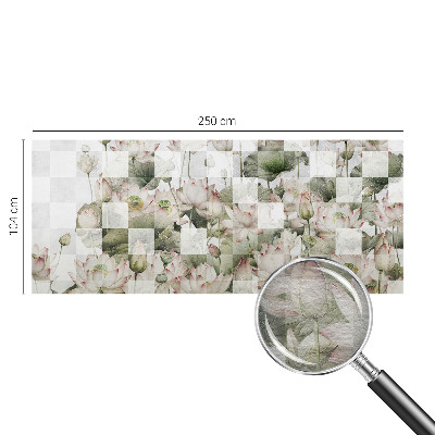 Fotografická tapeta vliesová Lotosové vzory