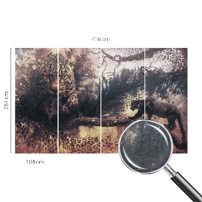 Fotografická tapeta na vliese Lesná téma