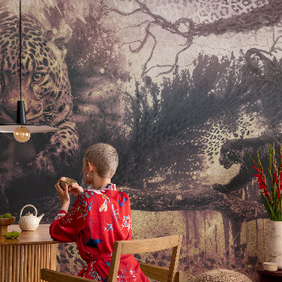 Fotografická tapeta na vliese Lesná téma