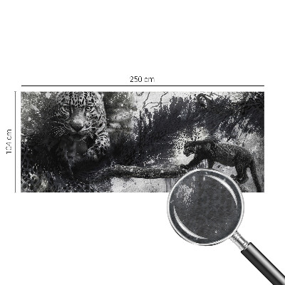 Fototapeta s potlačou na vliese Abstraktné leopardy