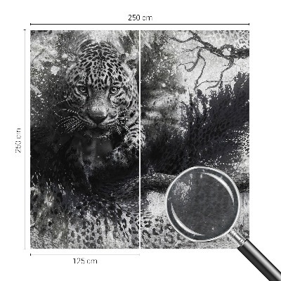 Fototapeta s potlačou na vliese Abstraktné leopardy