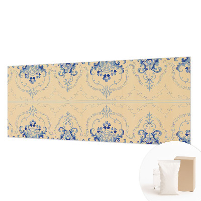 Dekoratívna fototapeta na stenu Modré ozdoby