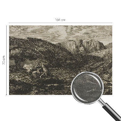 Moderná fototapeta Horská cesta