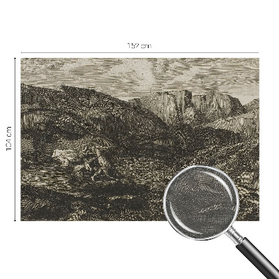 Moderná fototapeta Horská cesta