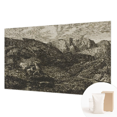 Moderná fototapeta Horská cesta