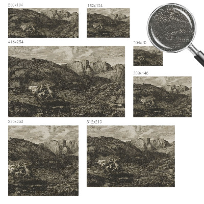 Moderná fototapeta Horská cesta