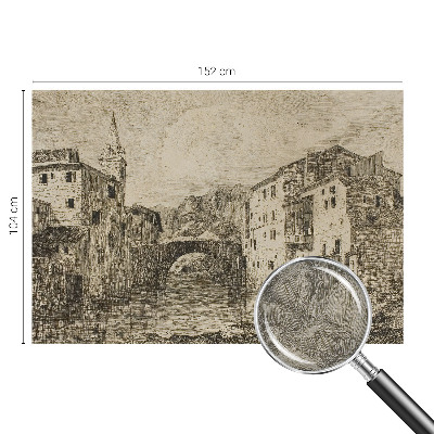 Moderná fototapeta na mieru Panoráma mesta