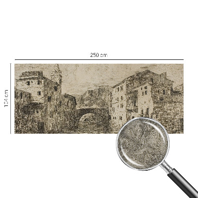 Moderná fototapeta na mieru Panoráma mesta