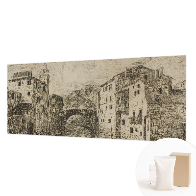 Moderná fototapeta na mieru Panoráma mesta